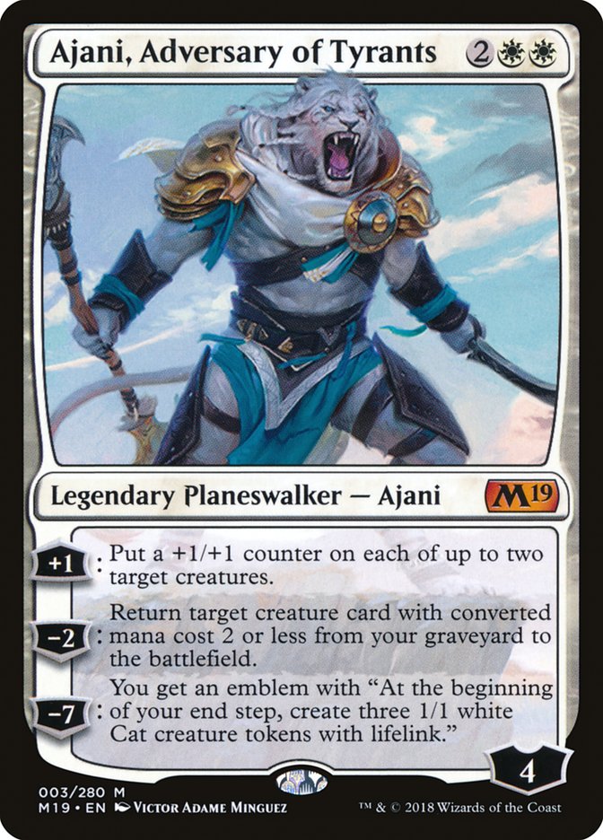 Planeswalker card example